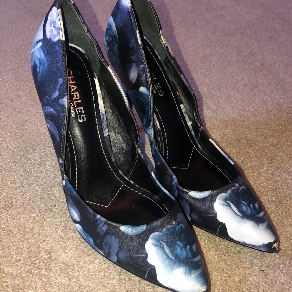 Floral heels